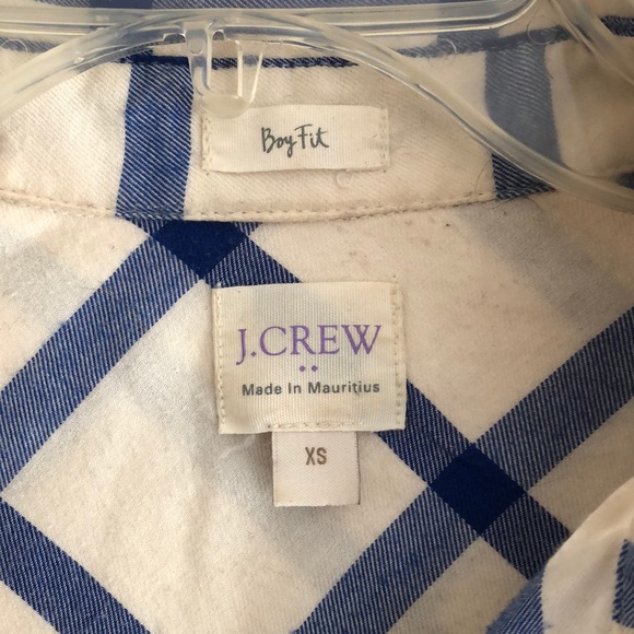 Plaid Check J.Crew Button Shirt - Picture 2 of 5